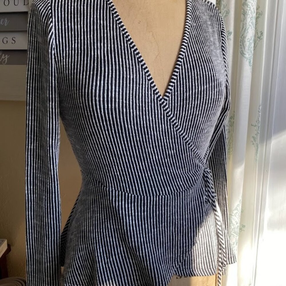 Pretty Wrap Top by Caution to the Wind